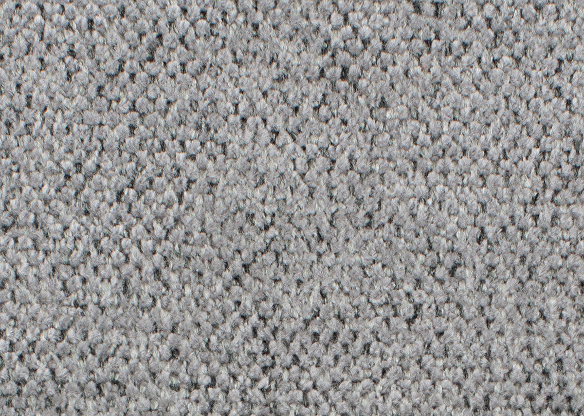 ECKSOFA Grau Flachgewebe  - Schwarz/Grau, Design, Holz/Textil (237/165cm) - Stylife