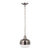 VISEČA SVETILKA  Elstead Cadence      20.3/43.2 cm      E27 - barve nerjavečega jekla/barve niklja, Konvencionalno, kovina/steklo (20.3/43.2cm) - Elstead Lighting