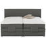BOXSPRINGBETT 180/200 cm in Grau - Silberfarben/Grau, Design, Kunststoff/Textil (180/200cm) - Carryhome BOXSPRINGBETT 180/200 cm in Grau - Silberfarben/Grau, Design, Kunststoff/Textil (180/200cm) - Carryhome