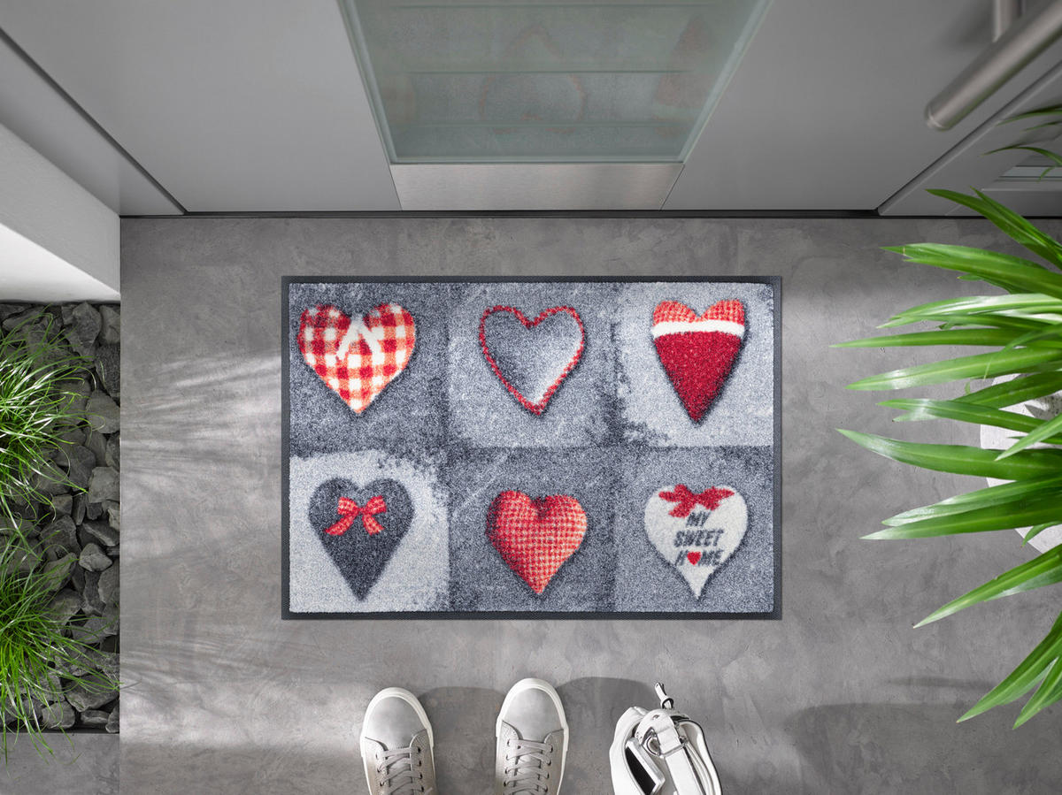 COVORAȘ DE INTRARE 40/60 cm  - gri, Konventionell, plastic/textil (40/60cm) - wash+dry