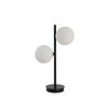 TISCHLEUCHTE   - Schwarz, KONVENTIONELL, Metall (45/28/15cm)