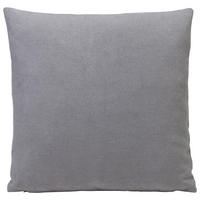 DEKORAČNÍ POLŠTÁŘ 50/50 cm - barvy stříbra, Basics, textil (50/50cm) - Novel