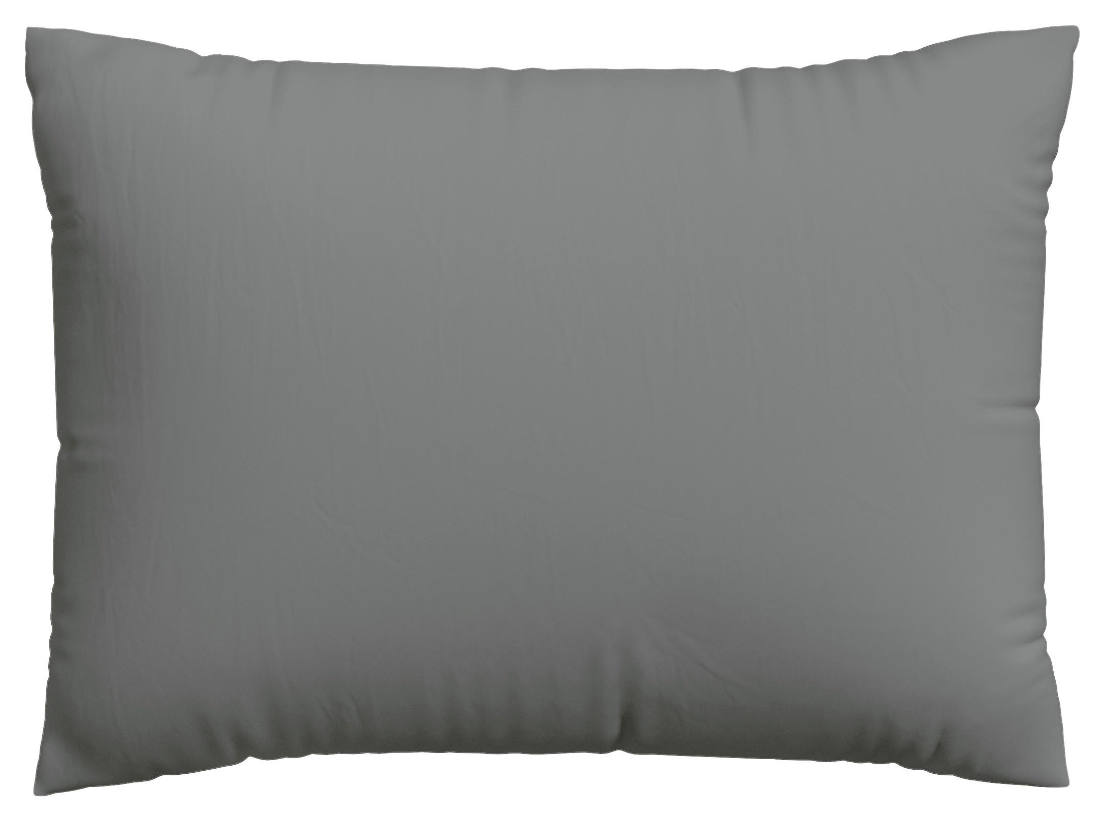KOPFPOLSTERBEZUG EASY JERSEY 70/90 cm  - Grau, Basics, Textil (70/90cm) - Schlafgut