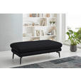 2,5-SITZER in Leder Anthrazit  - Anthrazit/Schwarz, Design, Leder/Metall (196/86/104cm) - Dieter Knoll