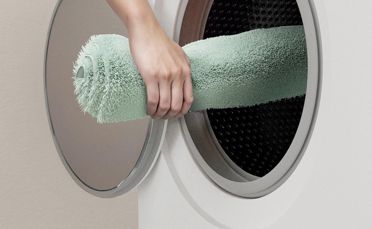 BADEMATTE Grün 60/100 cm  - Grün, Basics, Kunststoff/Textil (60/100cm) - Grund