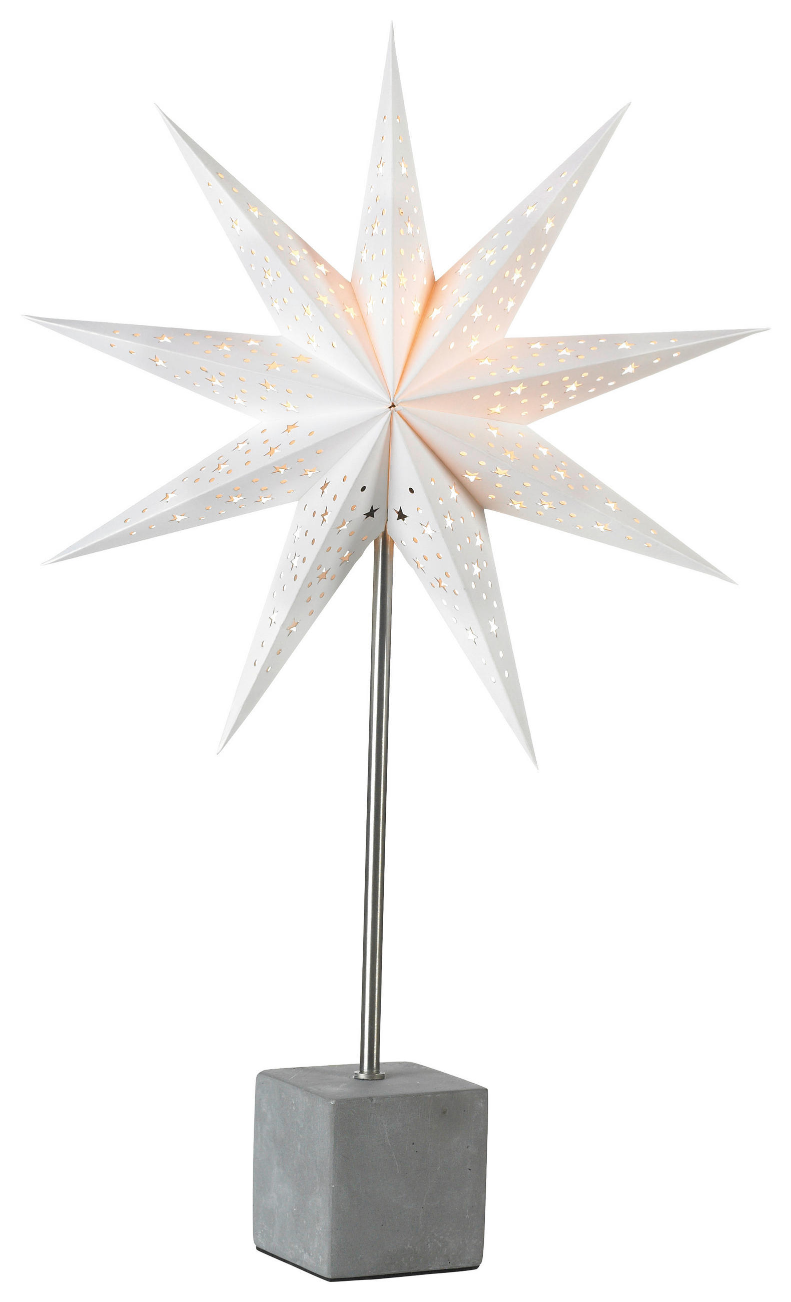 DEKOSTERN  - Grau, Basics, Papier/Stein (35/58/10cm) - Markslöjd