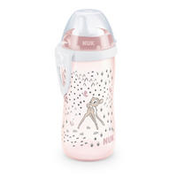 BABYFLASCHE Disney Classic  - Transparent/Rosa, Basics, Kunststoff (6,6/6,6/23,5cm) - NUK