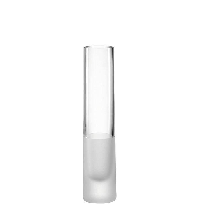 VÁZA, sklo, 24 cm - průhledné, Basics, sklo (5,2/24/5,2cm) - Leonardo