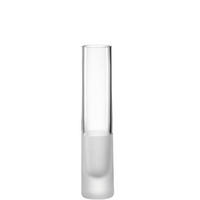 VÁZA, sklo, 24 cm - průhledné, Basics, sklo (5,2/24/5,2cm) - Leonardo