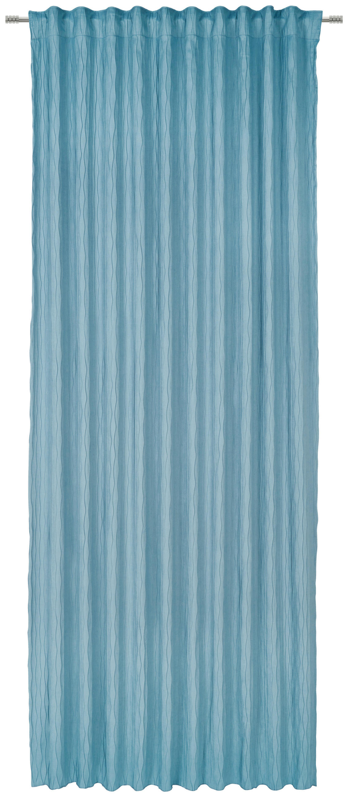 GOTOVA ZAVJESA plava  140/280 cm  - plava, Basics, tekstil (140/280cm) - Esposa