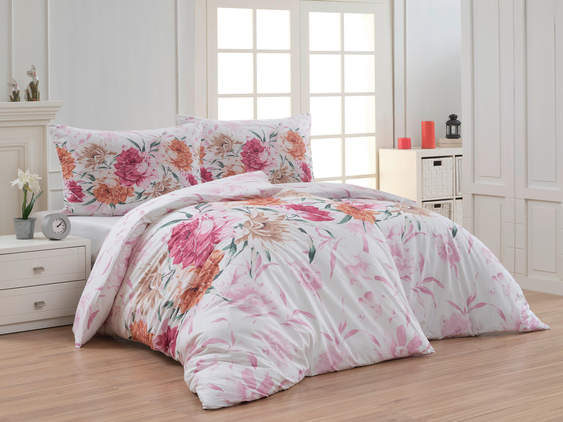 POSTEĽNÁ BIELIZEŇ, renforcé, viacfarebná, 140/200 cm - viacfarebná, Basics, textil (140/200cm) - Matejovsky