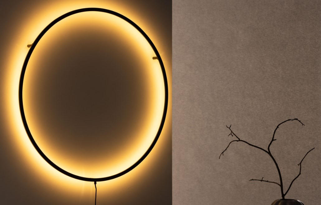LED-WANDLEUCHTE 100 cm  - Basics, Kunststoff/Metall (100cm) - P & B