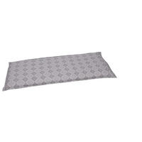 BANKAUFLAGE  Raute  - Grau, KONVENTIONELL, Textil (48/6/115cm)