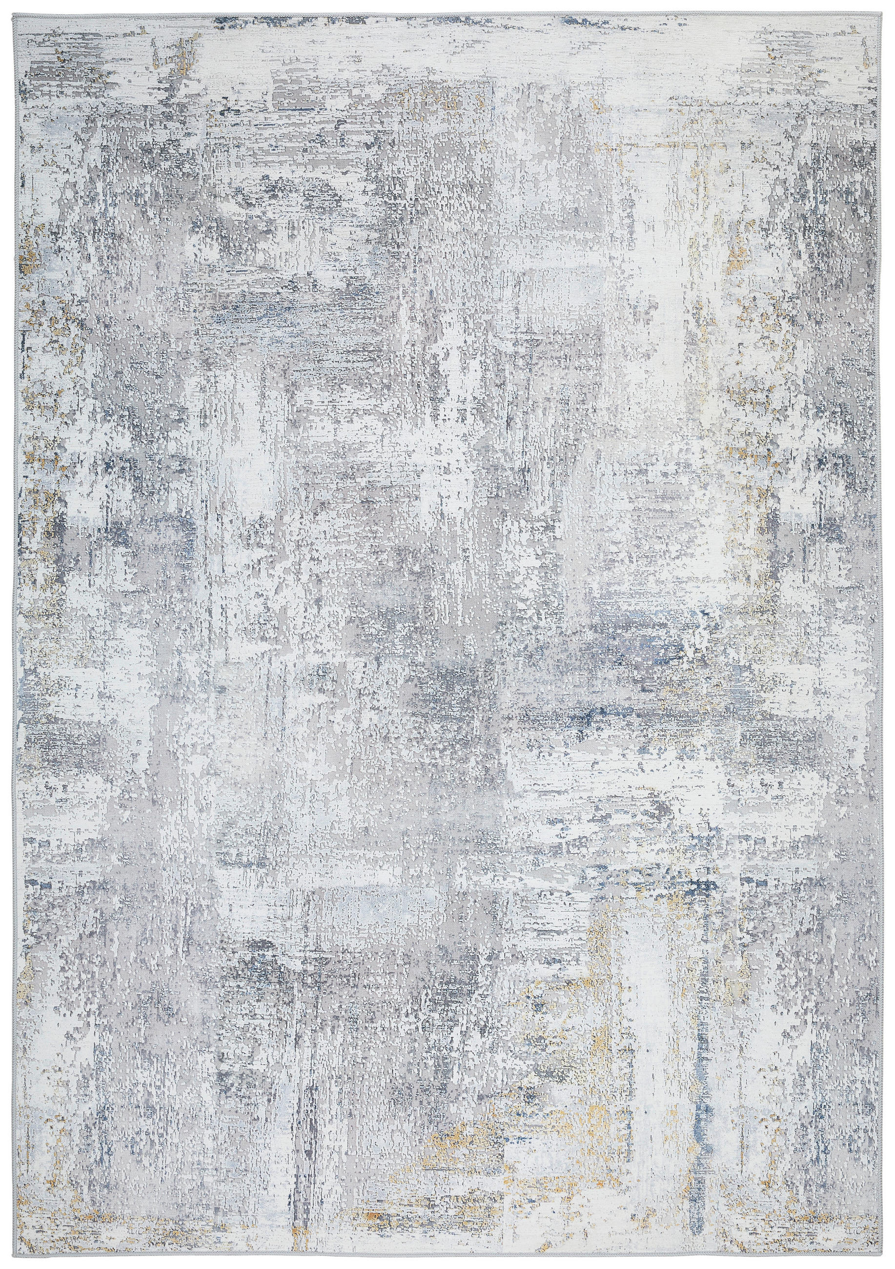 VINTAGE-TEPPICH 130/190 cm Leo Grau rechteckig  - Grau, Design, Kunststoff/Textil (130/190cm) - Novel