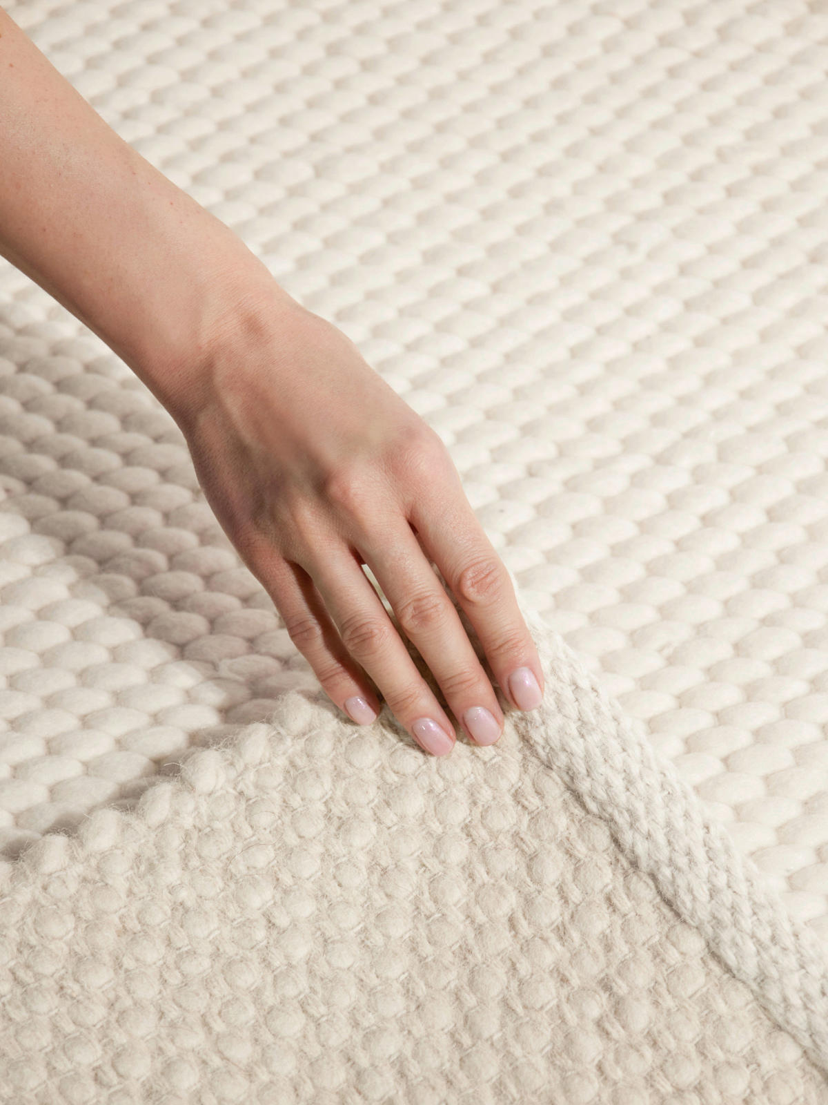 WOLLTEPPICH 160/230 cm Lyon Creme rechteckig  - Creme, Basics, Textil (160/230cm) - Elle Decoration