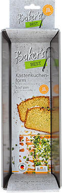 KASTENFORM  - Grau, KONVENTIONELL, Metall (11,5/7,5/30cm) - Birkmann