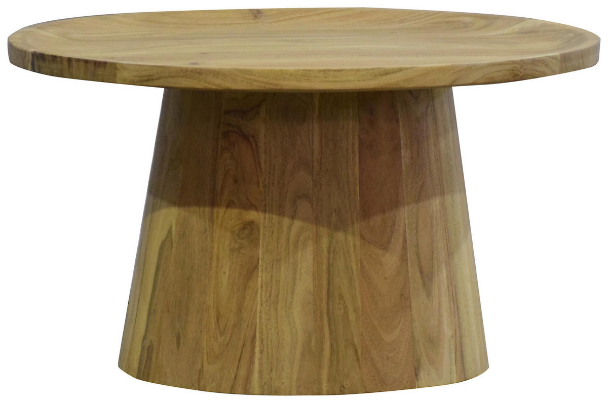 KONFERENČNÝ STOLÍK, farba akácie, drevo, 66/38/66 cm - farba akácie, Design, drevo (66/38/66cm) - Carryhome