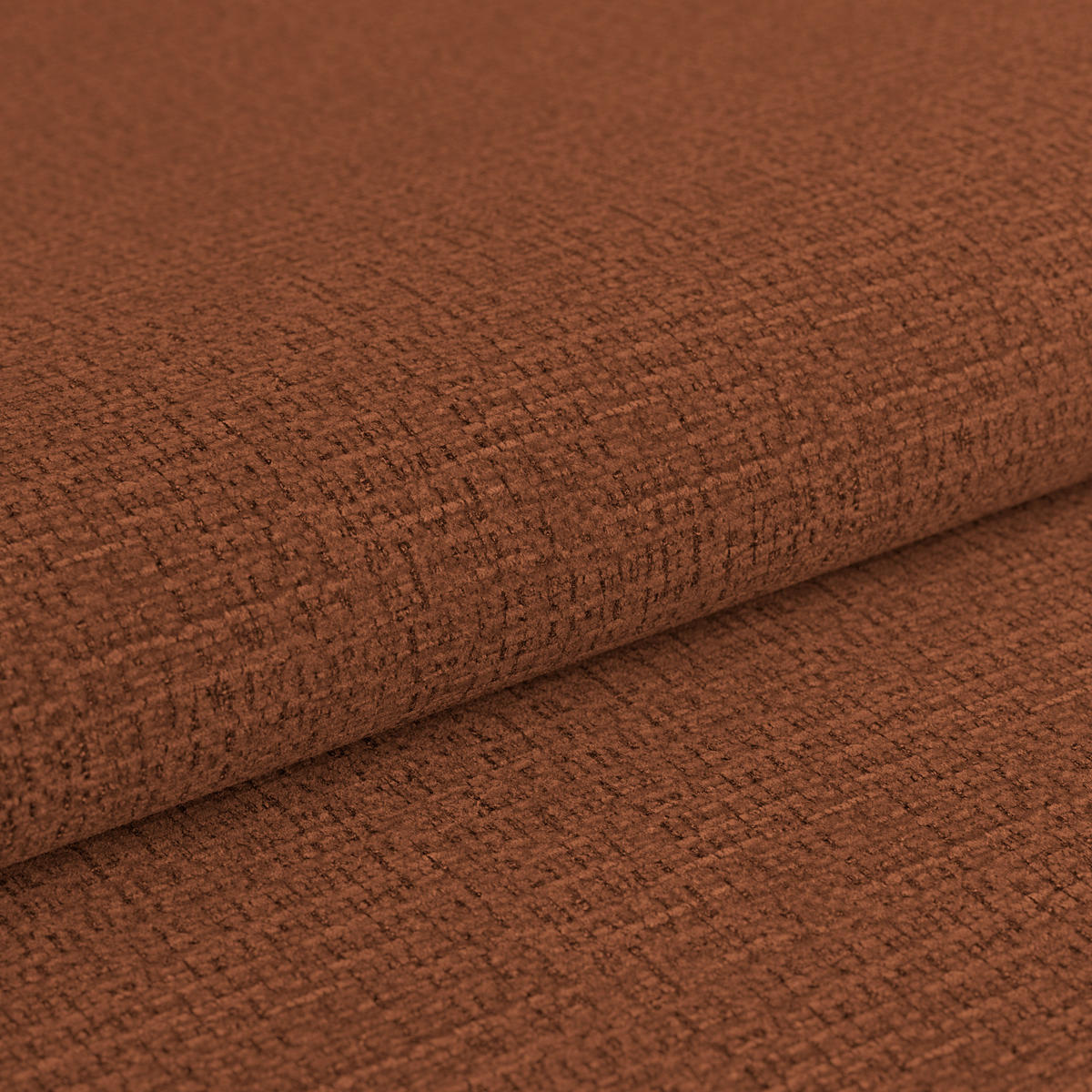 WOHNLANDSCHAFT MULTI Terracotta Chenille  - Chromfarben/Terracotta, MODERN, Textil/Metall (228/345/184cm) - Livetastic
