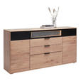 SIDEBOARD Eiche Bianco  185/94,6/42 cm  - Eiche Bianco/Eichefarben, Natur, Holz/Holzwerkstoff (185/94,6/42cm) - Linea Natura