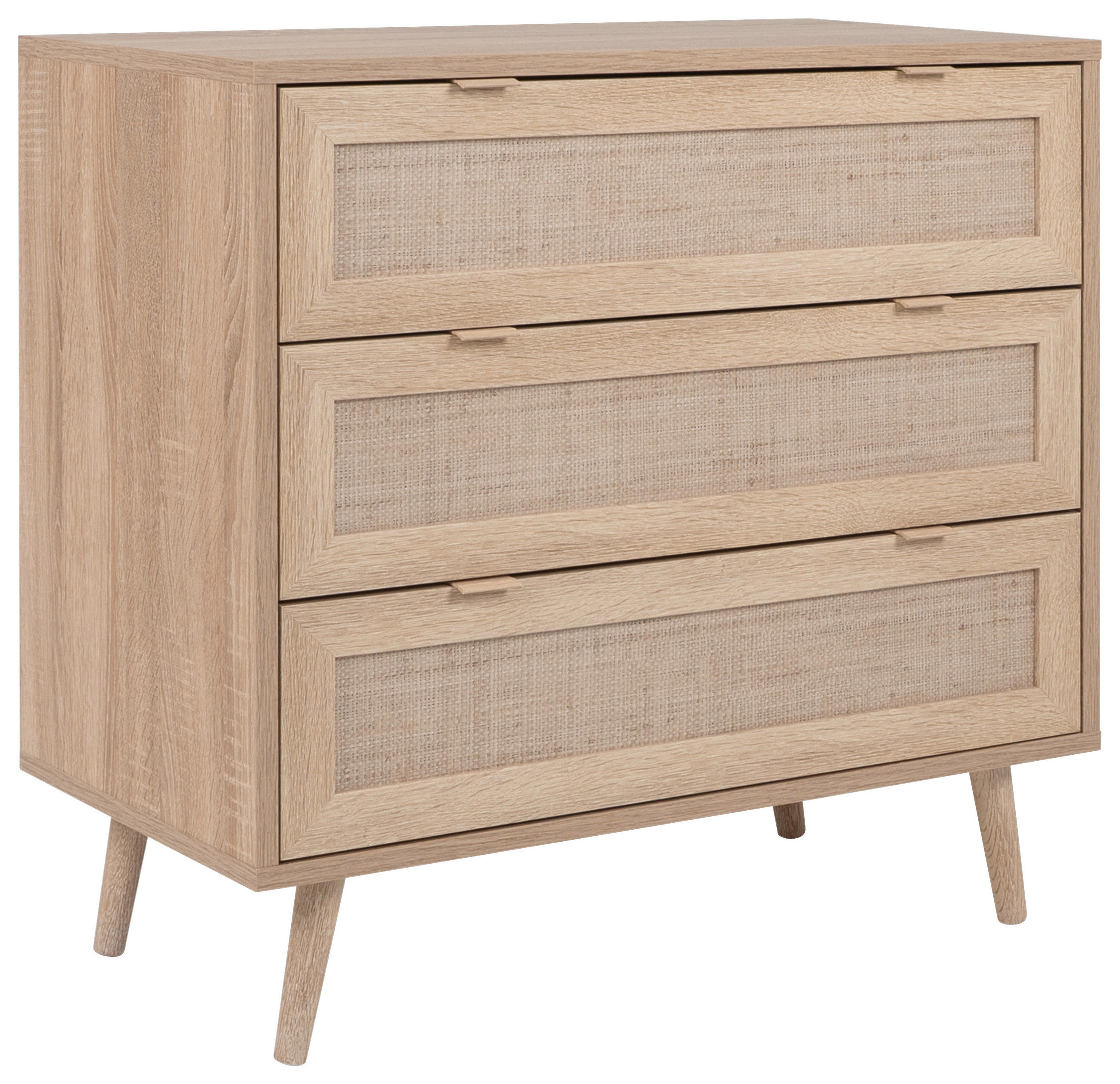Mid.you Kommode Sonoma Eiche 80x80x40 cm