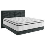 BOXSPRINGBETT 180/200 cm  in Schwarz  - Schwarz, KONVENTIONELL, Kunststoff/Textil (180/200cm) - Carryhome