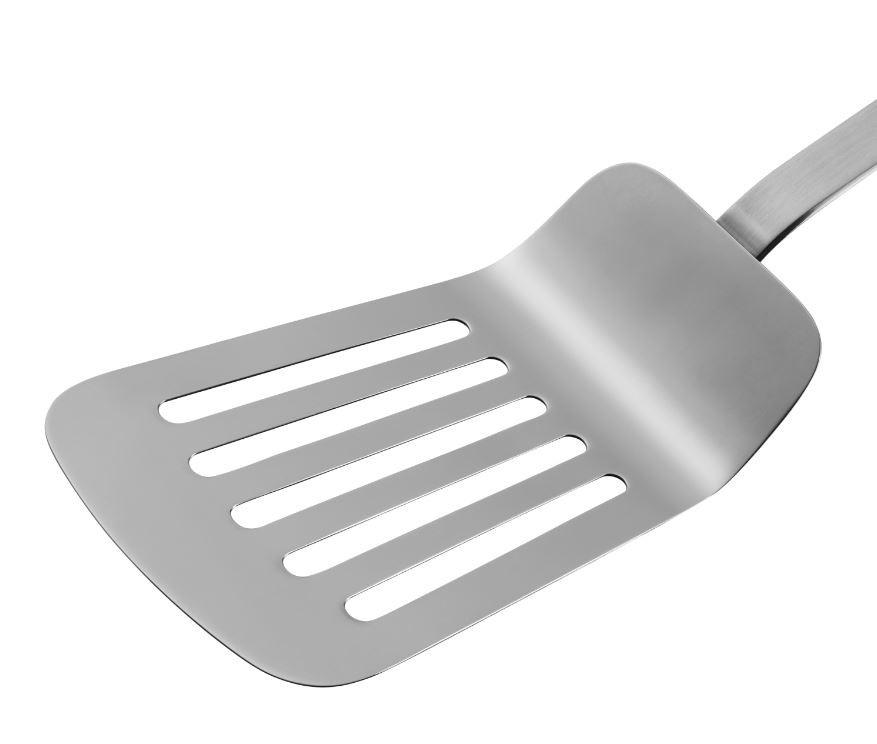 PFANNENWENDER  - Silberfarben, Basics, Metall - Silit
