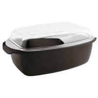 PEKAČ Rock 'N' Rose     - crna, Osnovno, staklo/metal (32/21cm) - Sambonet