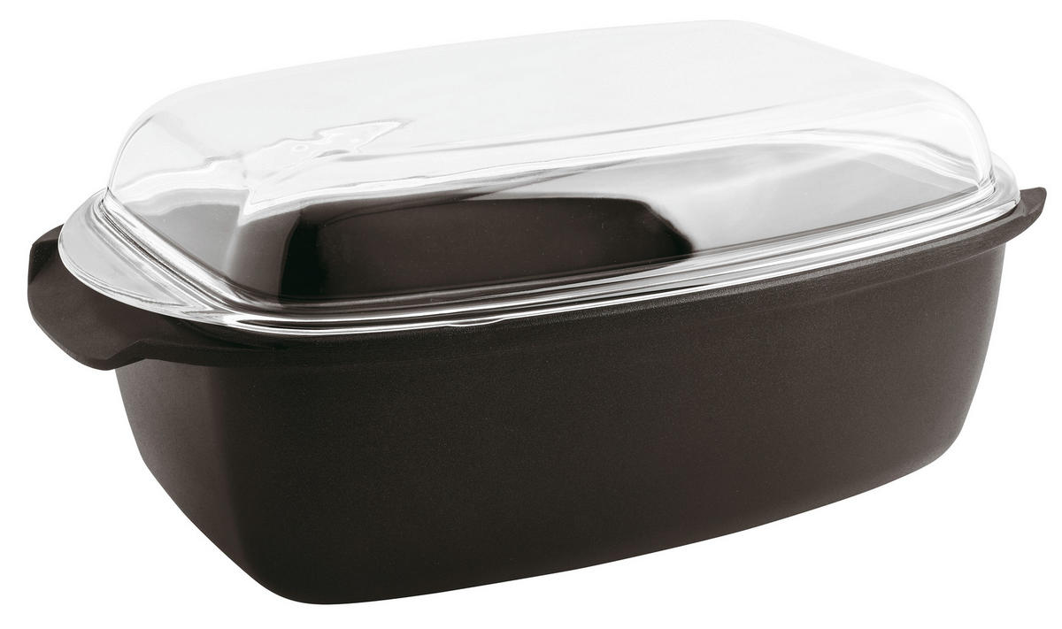 PEKAČ Rock 'N' Rose     - crna, Osnovno, staklo/metal (32/21cm) - Sambonet