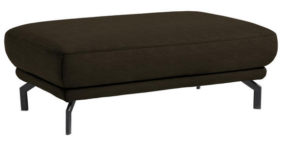 HOCKER in Textil Grün - Schwarz/Grün, Design, Textil/Metall (127/46/72cm) - Dieter Knoll