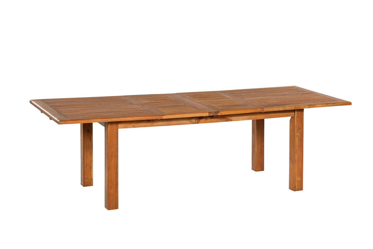 GARTENTISCHGRUPPE Akazie Hartholz  - Naturfarben, KONVENTIONELL, Holz/Kunststoff - Gardenson