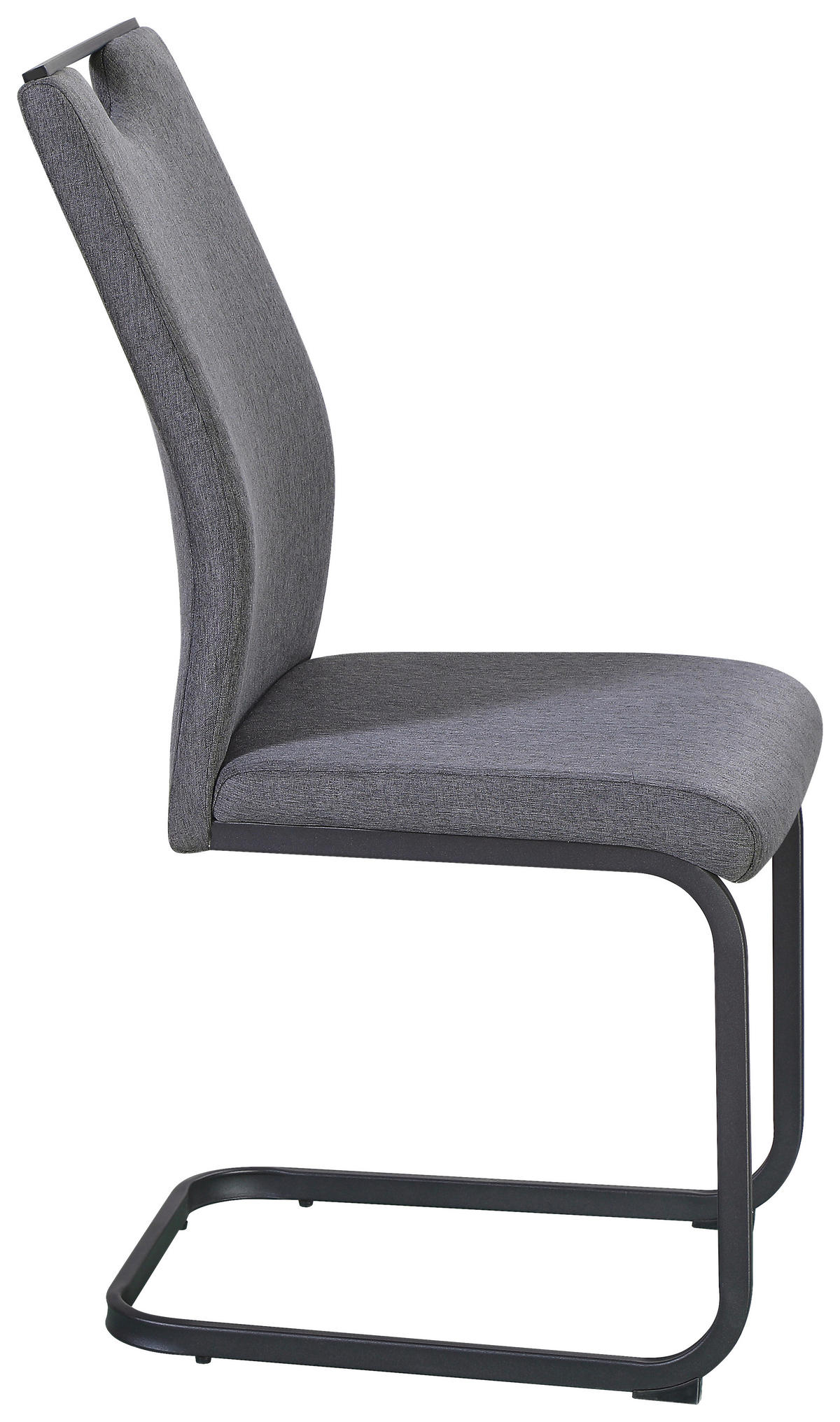 SVIKTSTOL i järn linneimitation  - svart/grå, Klassisk, metall/textil (58/86/62cm) - Hom`in