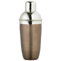 COCKTAIL-SHAKER - Schwarz, Design, Metall (8/22cm) - Novel