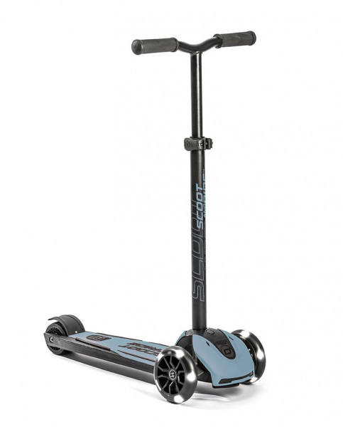 Scoot and Ride Kinderscooter Highwaykick 5 Led Blau, Schwarz 25x79x60 cm