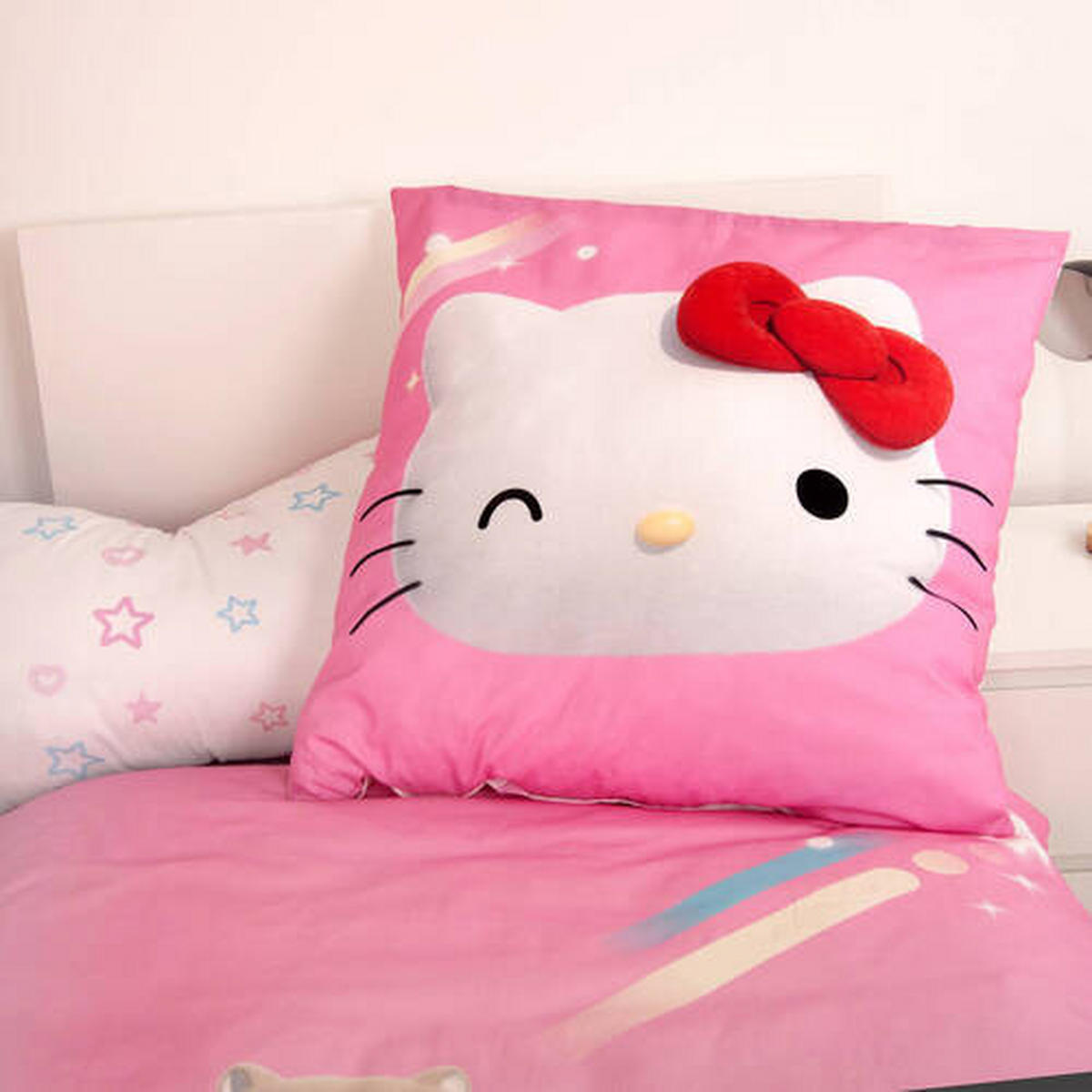 BETTWÄSCHE 140/200 cm  - Pink, Basics, Textil (140/200cm) - Herding