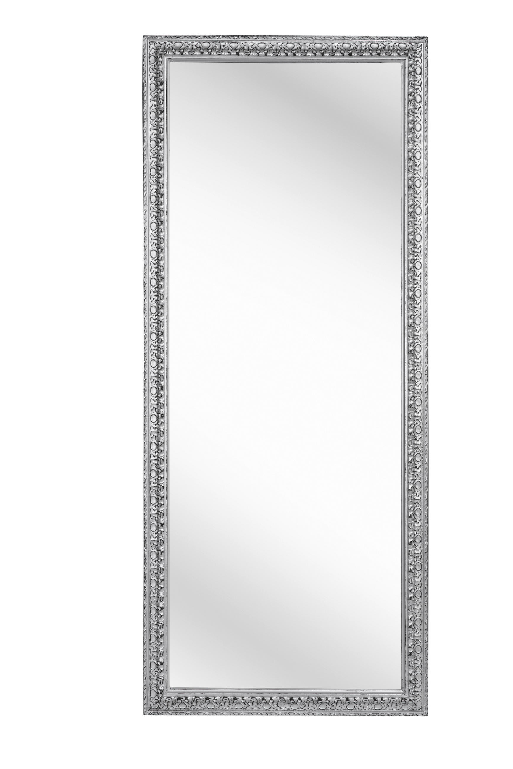 ZIDNO OGLEDALO 70/170/3 cm - srebrna, Lajfstajl, staklo/drvo (70/170/3cm) - Carryhome