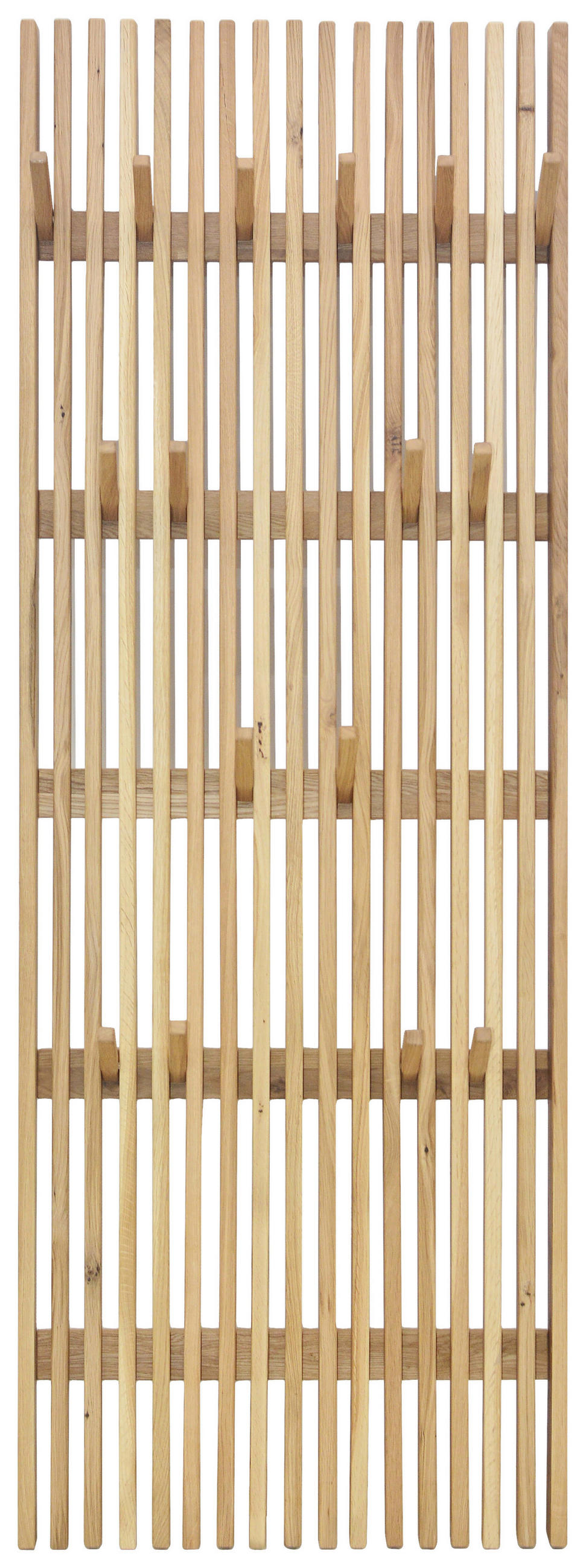 GARDEROBENPANEEL  in 66/185/5,5 cm  - Eichefarben, Natur, Holz (66/185/5,5cm) - Linea Natura