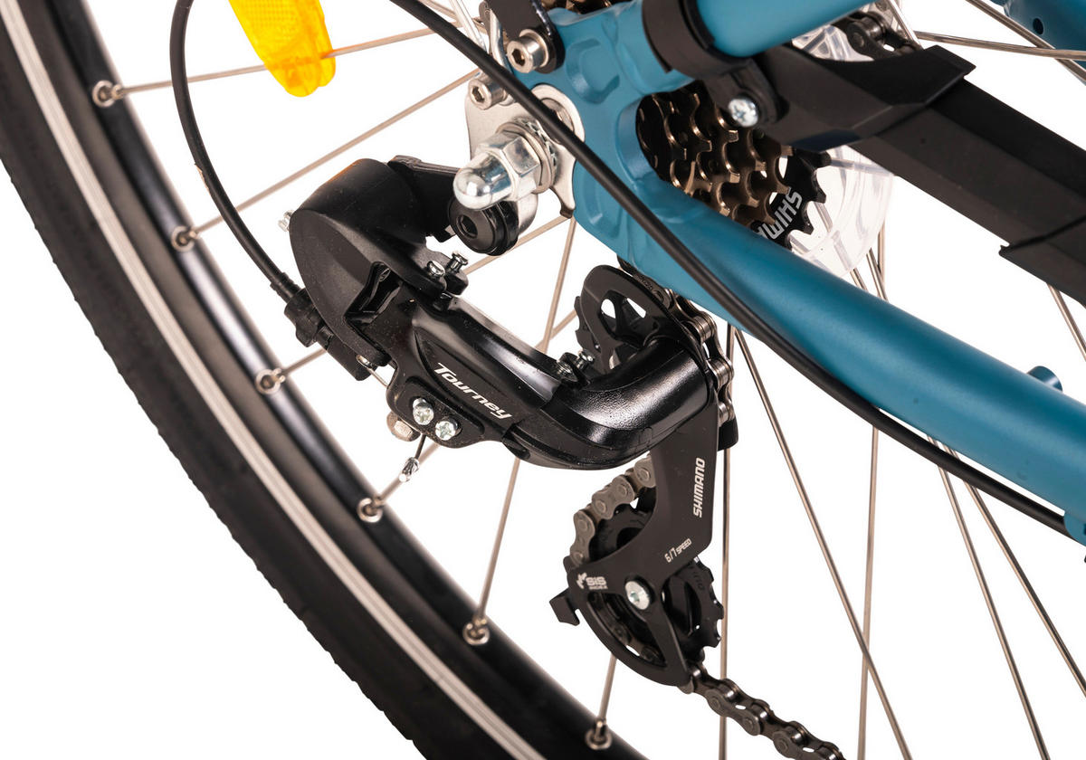 ELEKTROFAHRRAD 28 Zoll  - Blau, Basics, Metall (21/116/188cm) - KS Cycling