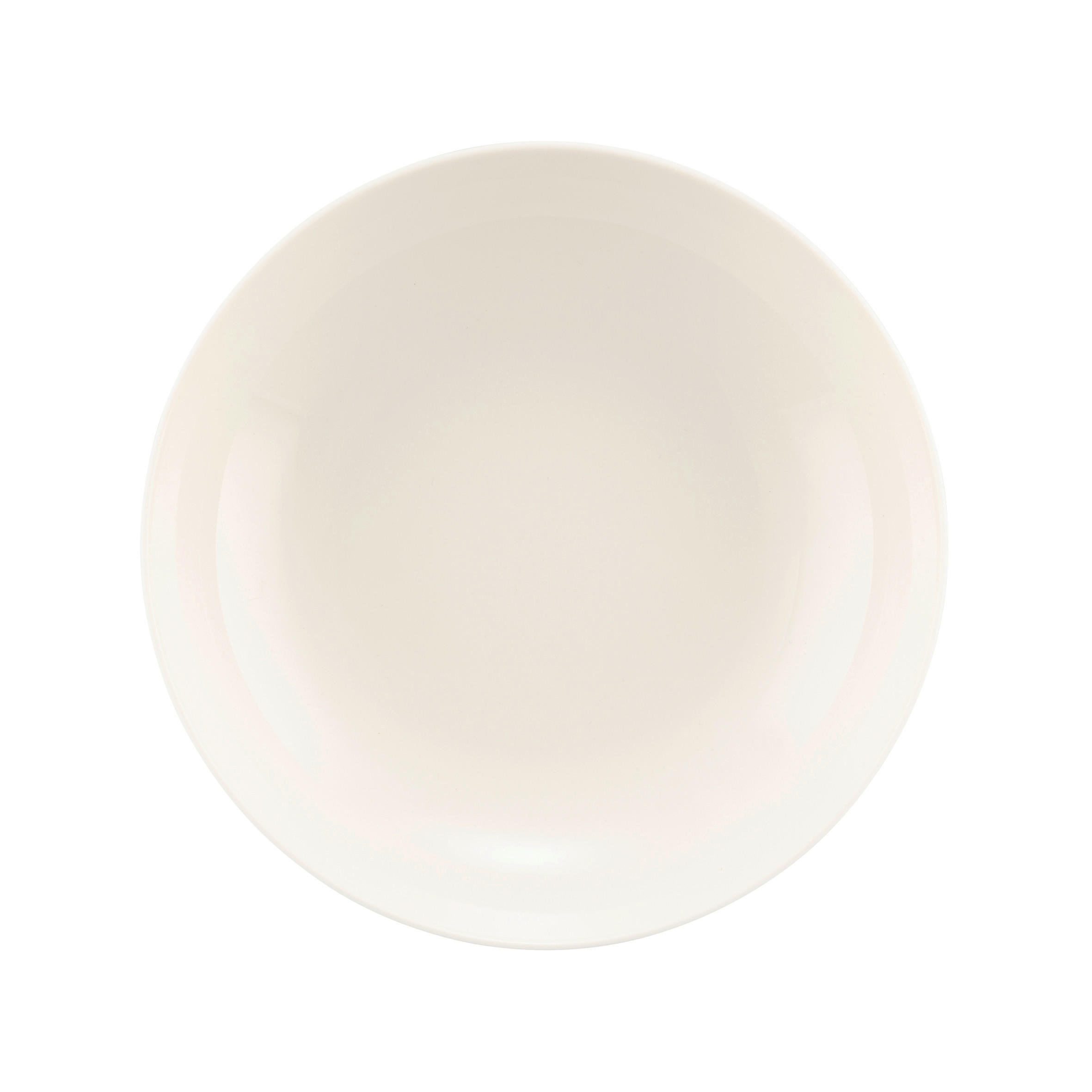 GLOBOKI KROŽNIK  Savona  21 cm       - krem barve, Konvencionalno, keramika (21cm) - Seltmann Weiden