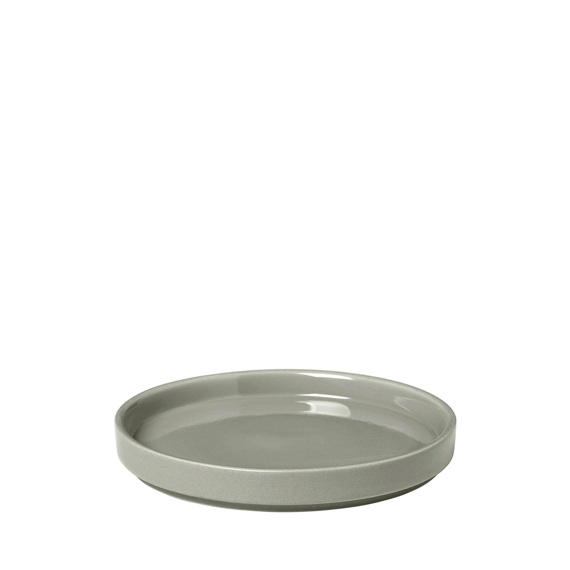 SNACKTELLER Hellgrau 14/1,8 cm  - Hellgrau, Design, Keramik (14/1,8cm) - Blomus