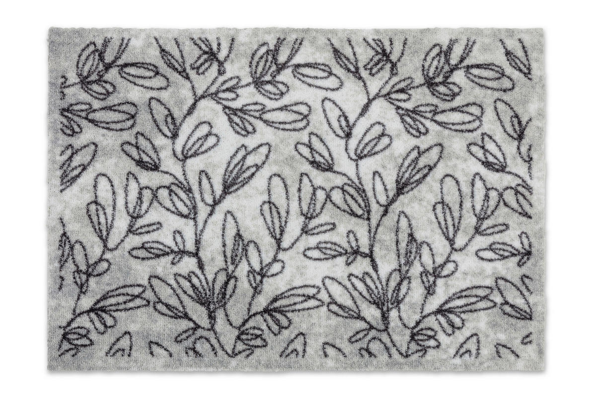 FUßMATTE  50/70 cm  Hellgrau  - Hellgrau, Basics, Kunststoff/Textil (50/70cm) - Astra