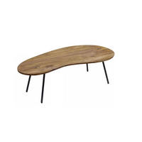 KONFERENČNÝ STOLÍK, farba indického palisandra, drevo, 122/36/63 cm - čierna/farba indického palisandra, Design, kov/drevo (122/36/63cm) - MID.YOU