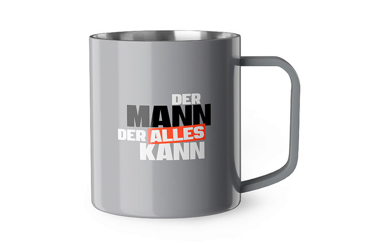 THERMOBECHER  - Basics, Metall (9/10,7/7,5cm)