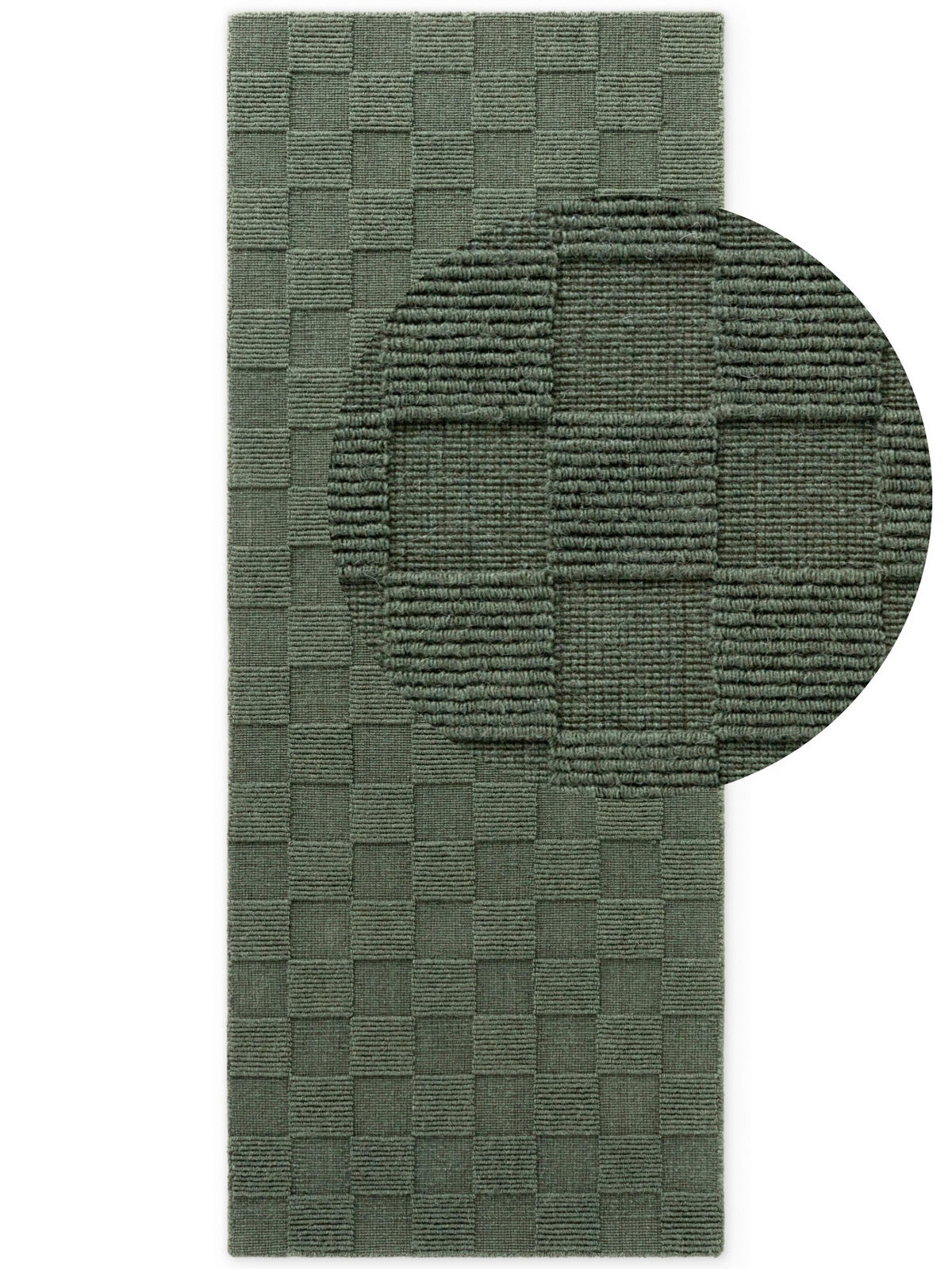 LÄUFER 80/200 cm Kollektion 1766  - Waldgrün, Basics, Textil (80/200cm) - Villeroy & Boch