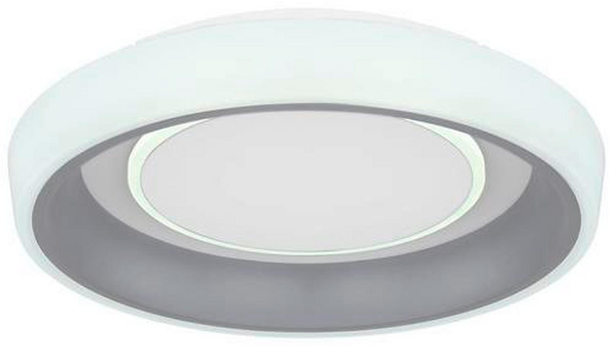 STROPNA LED-SVETILKA  Tabano 46 W//3000-6000 K/230 V/ - bela/opal, Basics, kovina/umetna masa (50/9,5cm) - Globo
