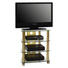 TV-RACK Metall, Glas Klar, Messingfarben - Klar/Messingfarben, Basics, Glas/Kunststoff (60/72/46,5cm) TV-RACK Metall, Glas Klar, Messingfarben - Klar/Messingfarben, Basics, Glas/Kunststoff (60/72/46,5cm)