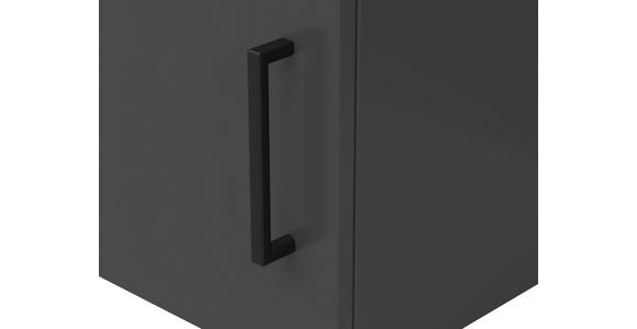 AUFSATZSCHRANK 50/35/40 cm - Schwarz/Graphitfarben, MODERN, Holzwerkstoff/Kunststoff (50/35/40cm) - Carryhome