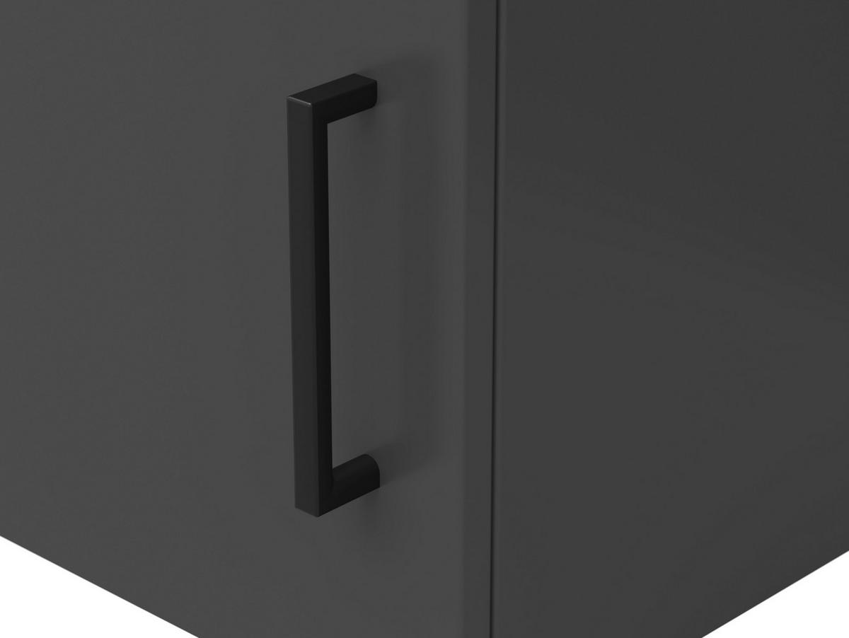 EXTENSIE LA DULAP in grafit  - grafit/negru, Modern, plastic/material pe bază de lemn (50/35/40cm) - Carryhome