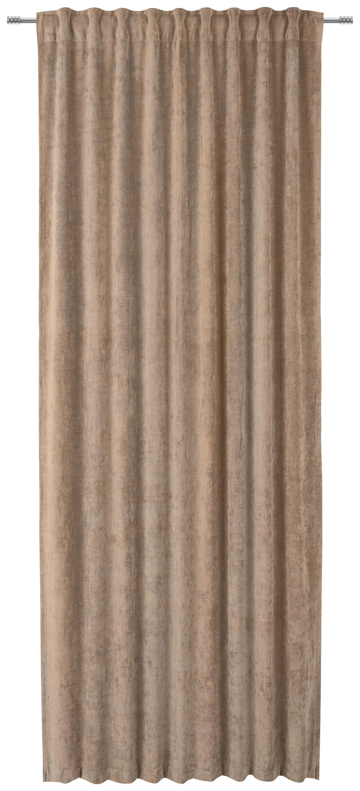 MÖRKLÄGGNINGSGARDIN black-out (mörkläggande) taupe /140/300 cm