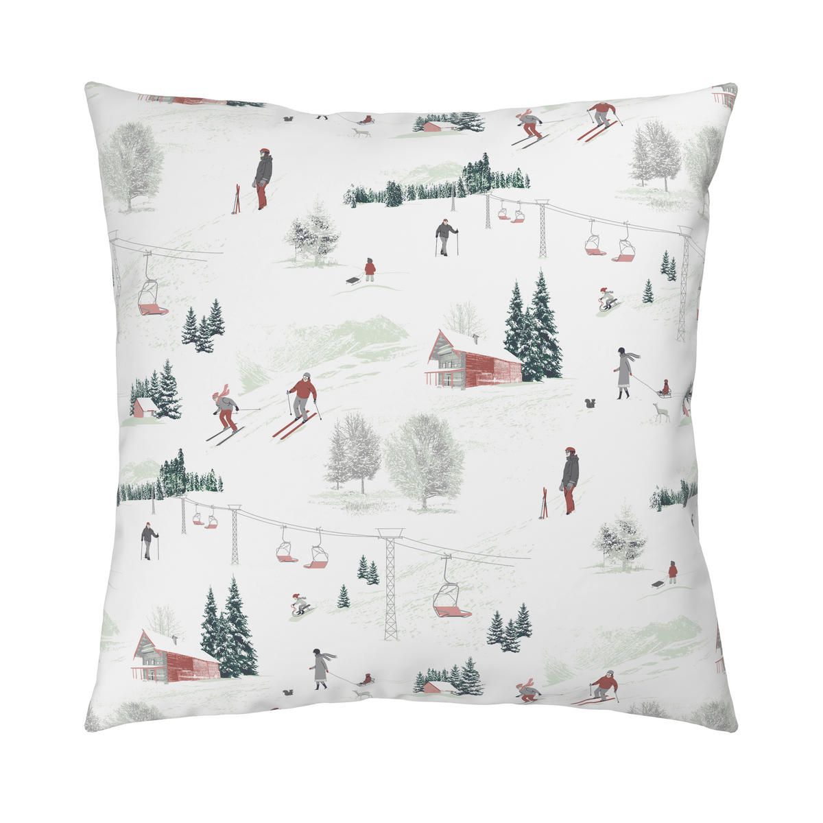 BETTWÄSCHE 2-teilig Flanell 135/200 cm  - Weiß, Textil (135/200cm) - Esposa