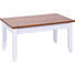 COUCHTISCH Kiefer massiv Braun, Weiß - Braun/Weiß, LIFESTYLE, Holz (90/55/45cm) - Carryhome COUCHTISCH Kiefer massiv Braun, Weiß - Braun/Weiß, LIFESTYLE, Holz (90/55/45cm) - Carryhome